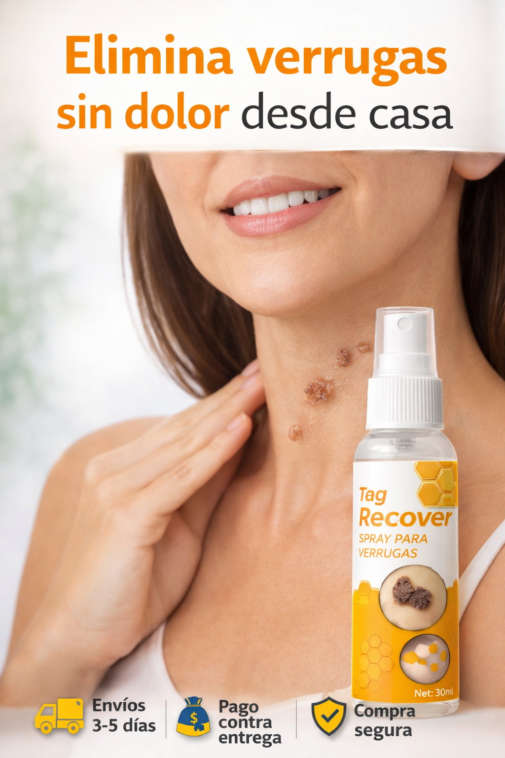 Tag Recover - Spray para Verrugas