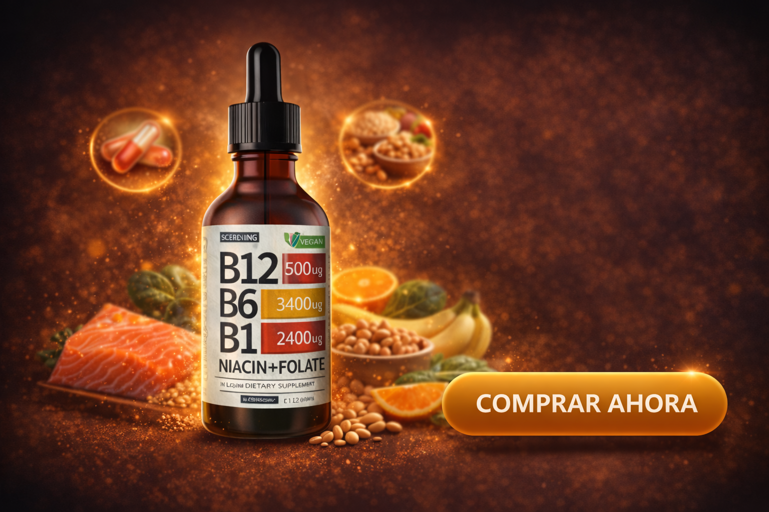 ®Vitamina B12 - Energía real que se siente todo el día