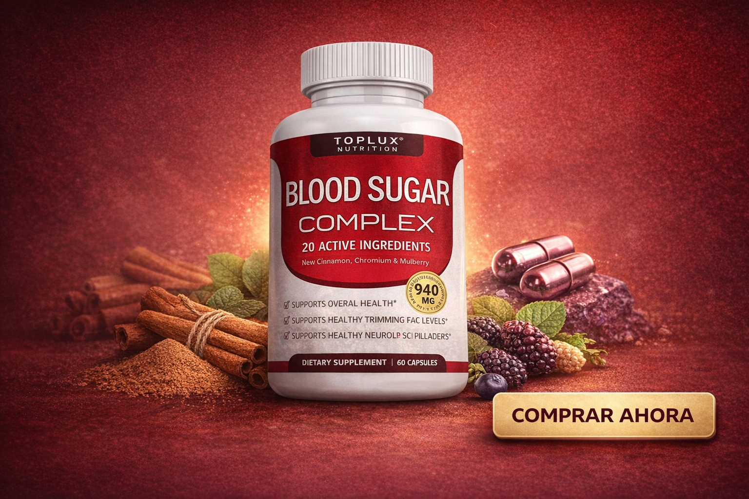 ® Sugar Blood Complex - Control diario del azúcar, sin complicaciones